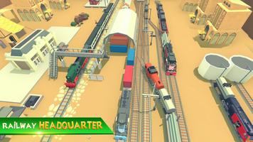 برنامه‌نما Train Station Rush Rail Games عکس از صفحه