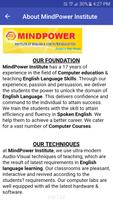 MindPower Institute تصوير الشاشة 3