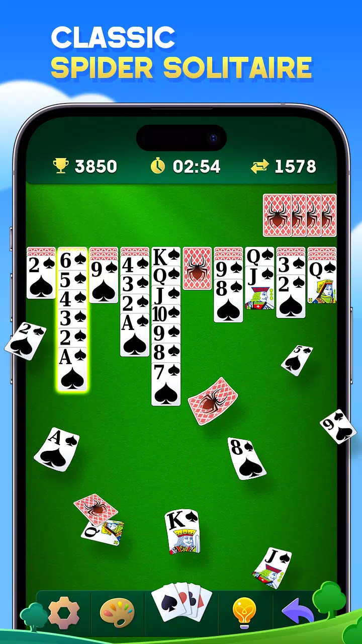 Spider Solitaire: Classic Card