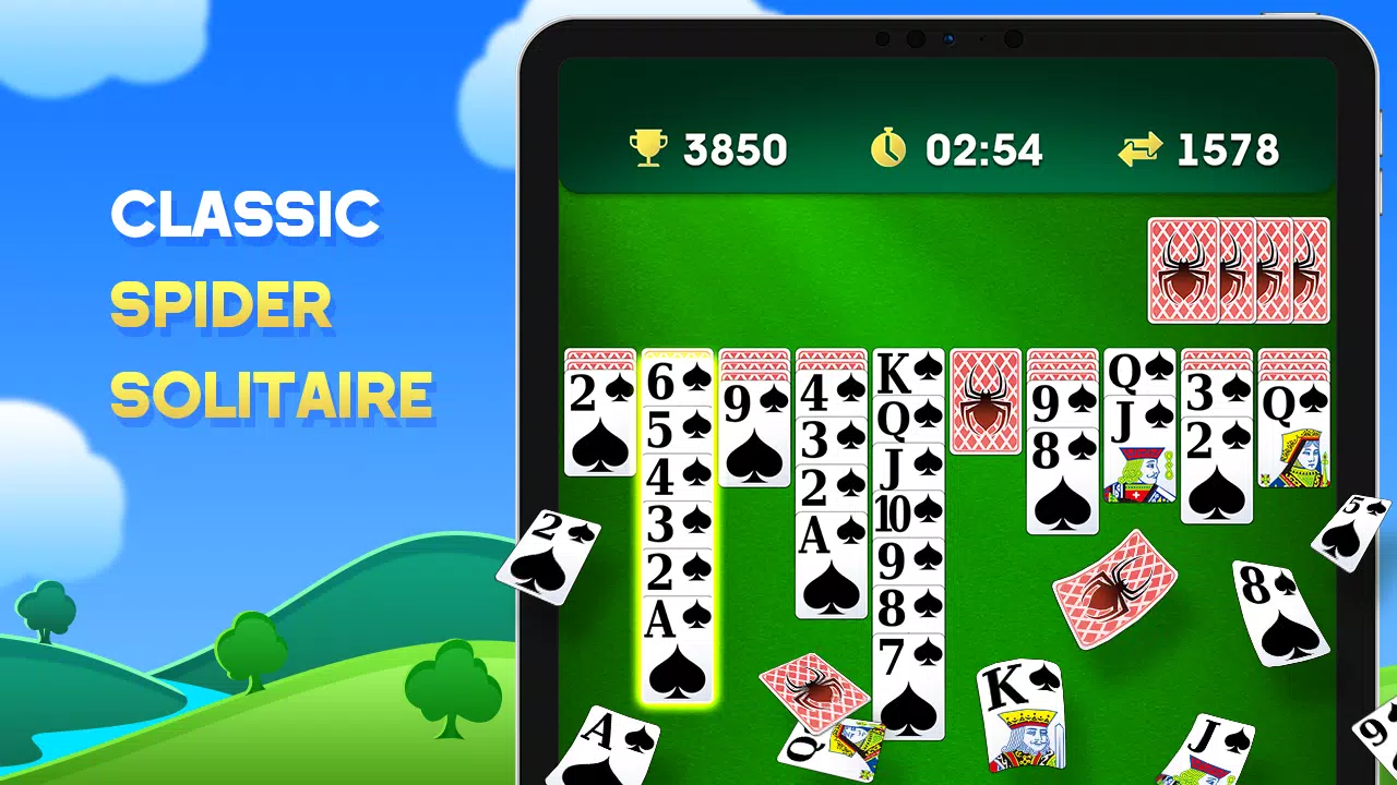 Spider Solitaire: Classic Card
