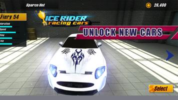 Ice Rider Racing Cars Affiche