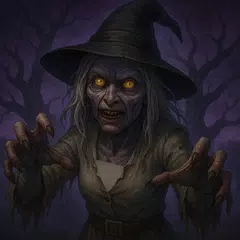 怒っている隣人の魔女の泣き話