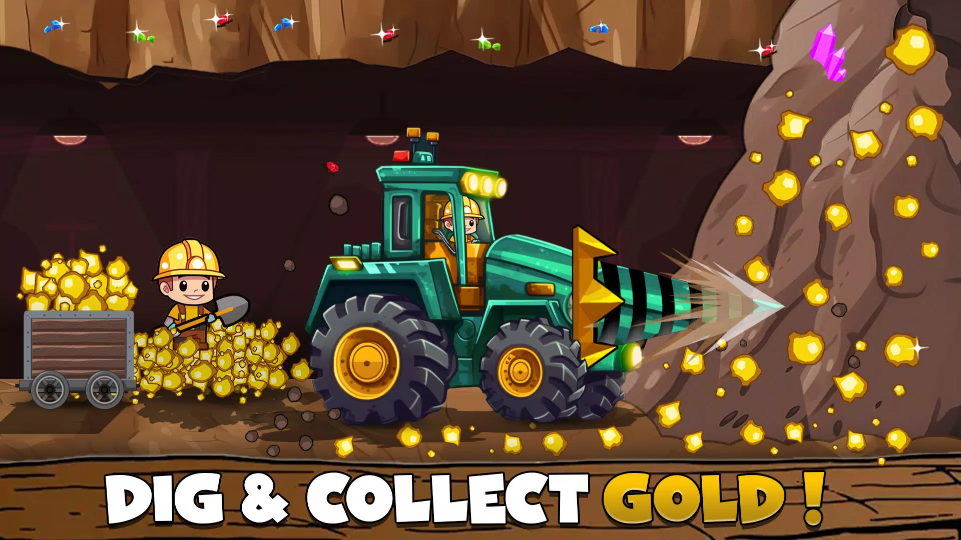 Miner Clicker: Idle Gold Mine Tycoon. Mining Game Game for Android