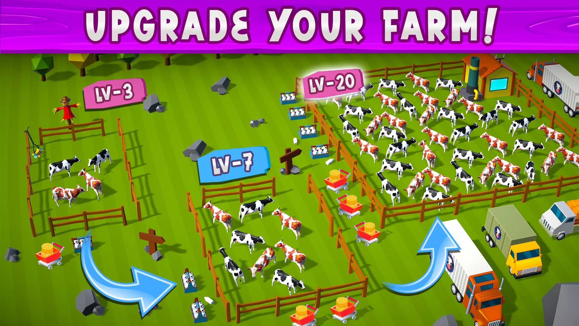 Download do APK de Idle Cow Clicker Games Offline para Android