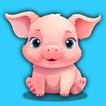 Tiny Pig Tycoon: Piggy Games أيقونة