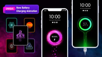 Poster Battery Charging Animation App