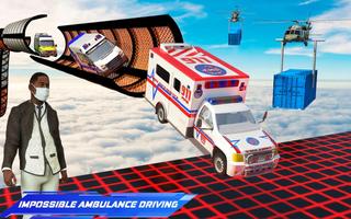 Ambulance Mega Ramp: Car Games capture d'écran 1