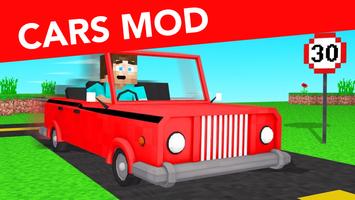 Car mod for Minecraft mcpe Affiche