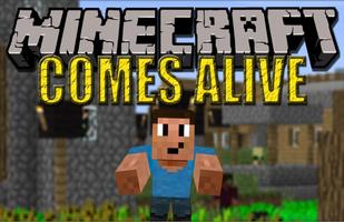 ★Comes Alive Mod for MCPE الملصق