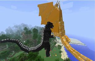 ★Godzilla Mod for MCPE تصوير الشاشة 3