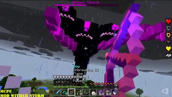 NEW Wither Storm Skins &  Mod poster