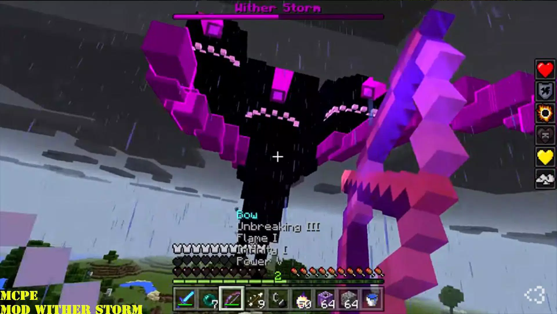 WITHER STORM  Minecraft PE Mods & Addons