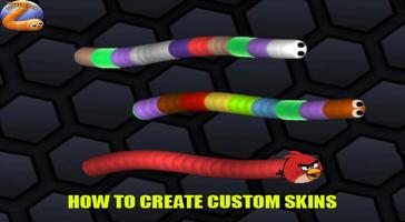 MOD SKINS Slither io poster