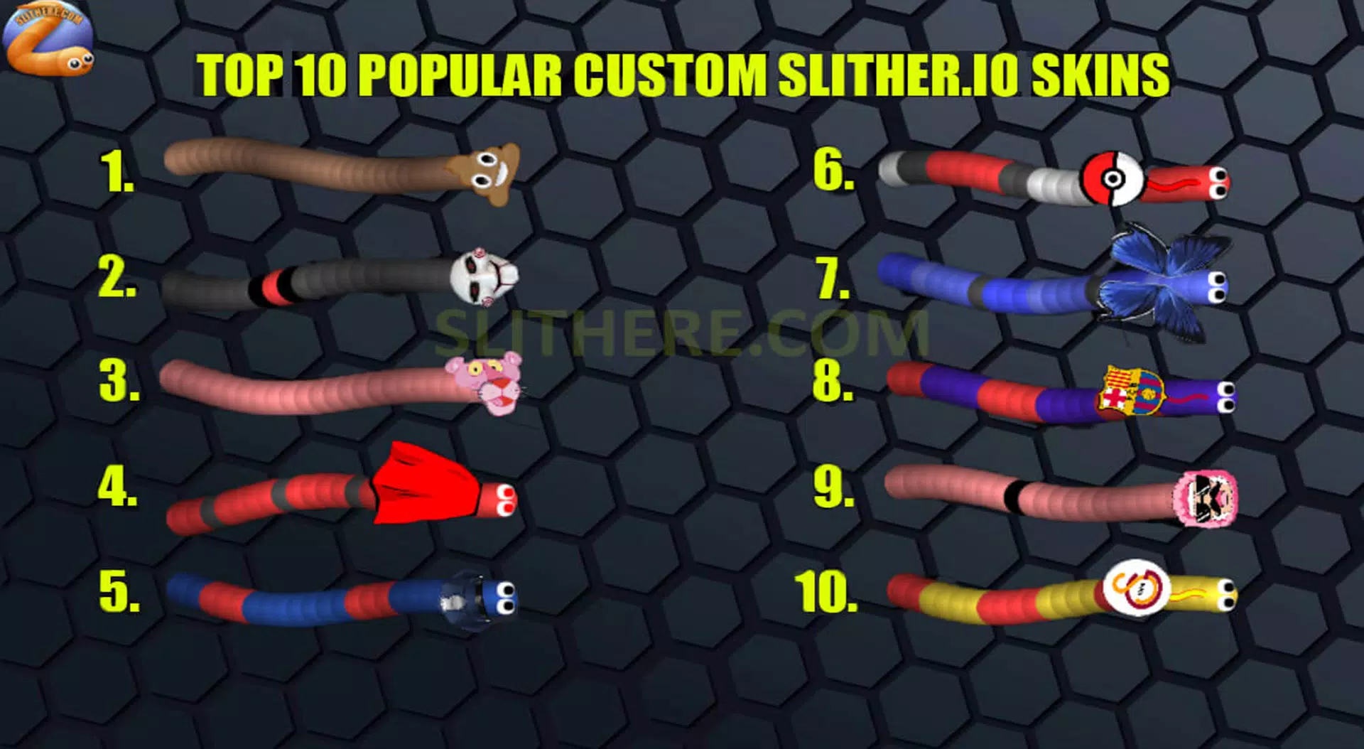 Slither.io Skins, Hacks, Mods, Unblocked