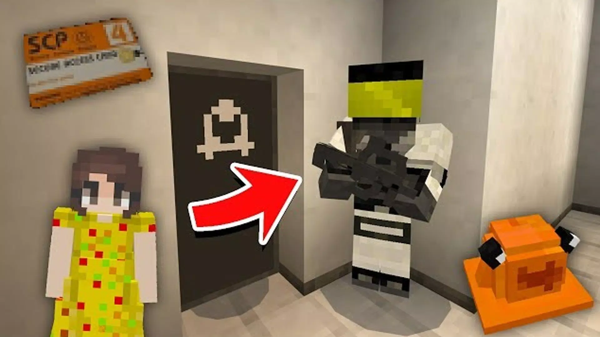 SCP Skin for Minecraft PE APK for Android Download