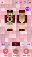 Girls Skins for Minecraft PE imagem de tela 1