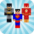 ”Heroes Skins for Minecraft PE