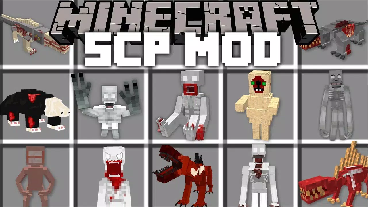 HOT NEWS ##SCP-682 vs SCP-939 in Minecraft PE