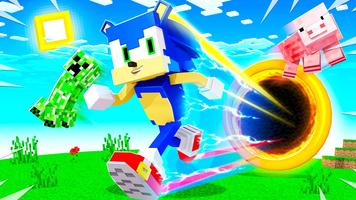 Super Sonic Minecraft Mod تصوير الشاشة 1