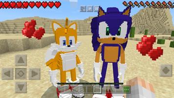 Super Sonic Minecraft Mod تصوير الشاشة 2