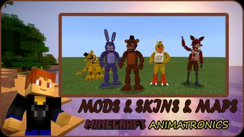 Animatronics mod Minecraft Plakat
