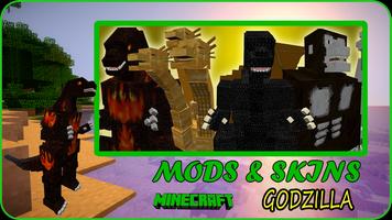 Mod Godzilla Minecraft Plakat