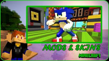Super Sonic Minecraft Mod Plakat