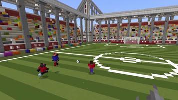 Mod de Futebol para Minecraft imagem de tela 2