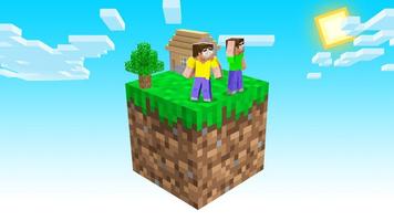 Mod One Block Minecraft 海报