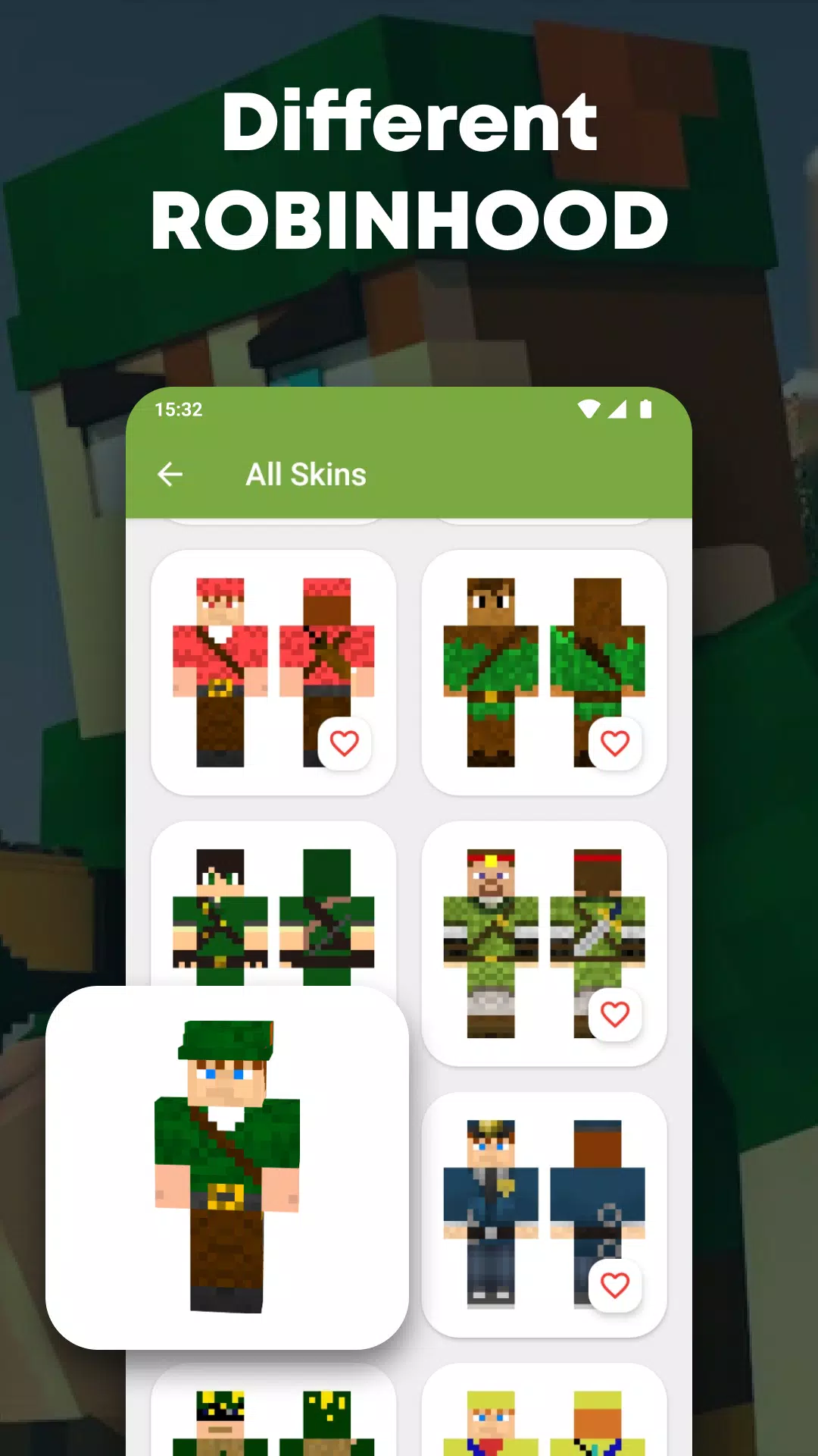 Robin Hood Gamer Skins Mcpe APK for Android Download