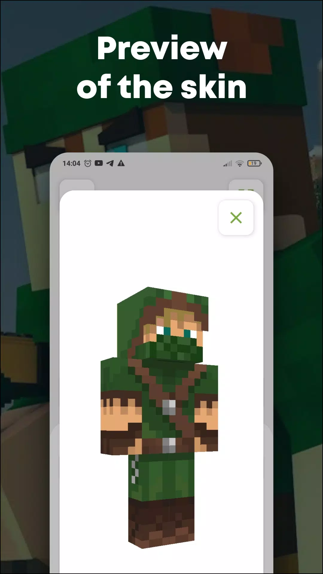 Robin Hood Gamer Skin for MCPE para Android - Download