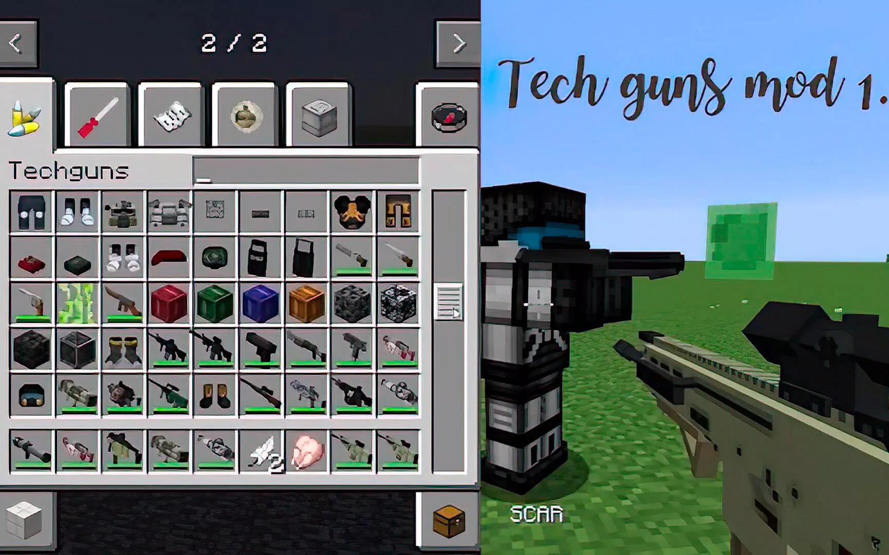 Tech gun mod