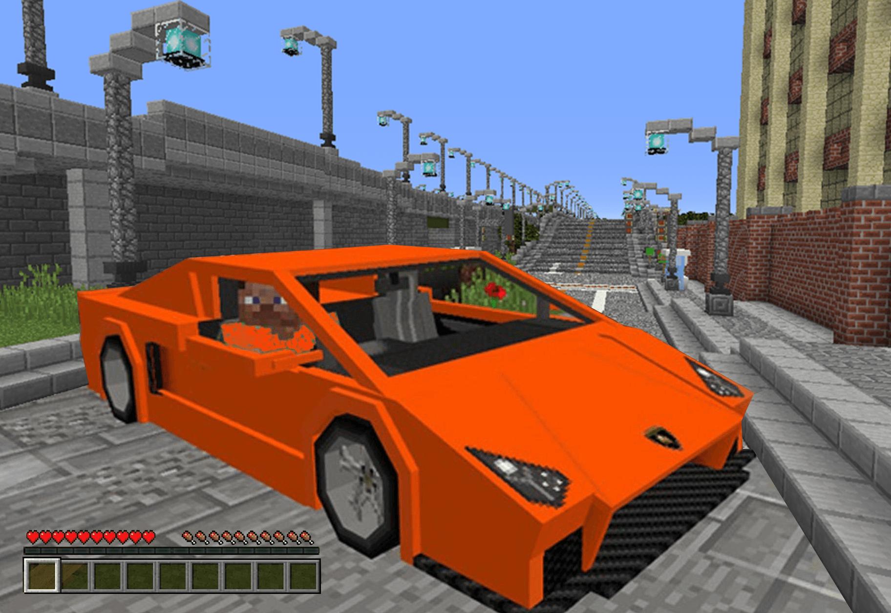 Android İndirme için Arabalı Minecraft APK
