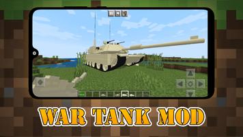 War Tank Mod for Minecraft PE Affiche