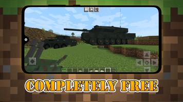 War Tank Mod for Minecraft PE capture d'écran 1