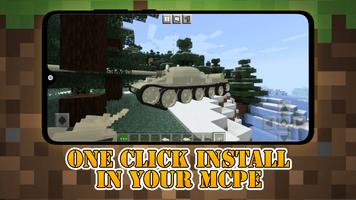 War Tank Mod for Minecraft PE capture d'écran 2