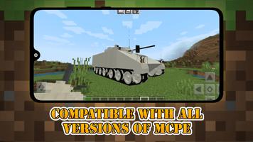 War Tank Mod for Minecraft PE capture d'écran 3