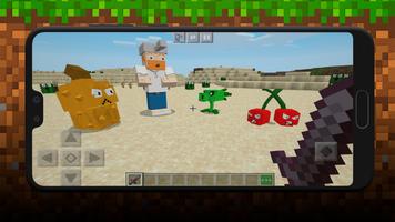 برنامه‌نما PVZ Mod for Minecraft PE عکس از صفحه