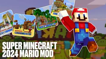 Super Minecraft 2024 Mario Mod poster