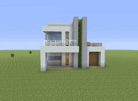 Modern House for Minecraft - 500 Best Design Affiche