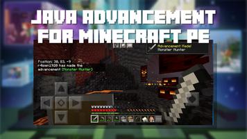 Advancement Mod for Minecraft 포스터