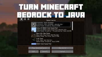 Java Edition UI for Minecraft اسکرین شاٹ 1