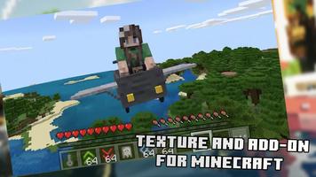AddOns Texture for MCPE پوسٹر