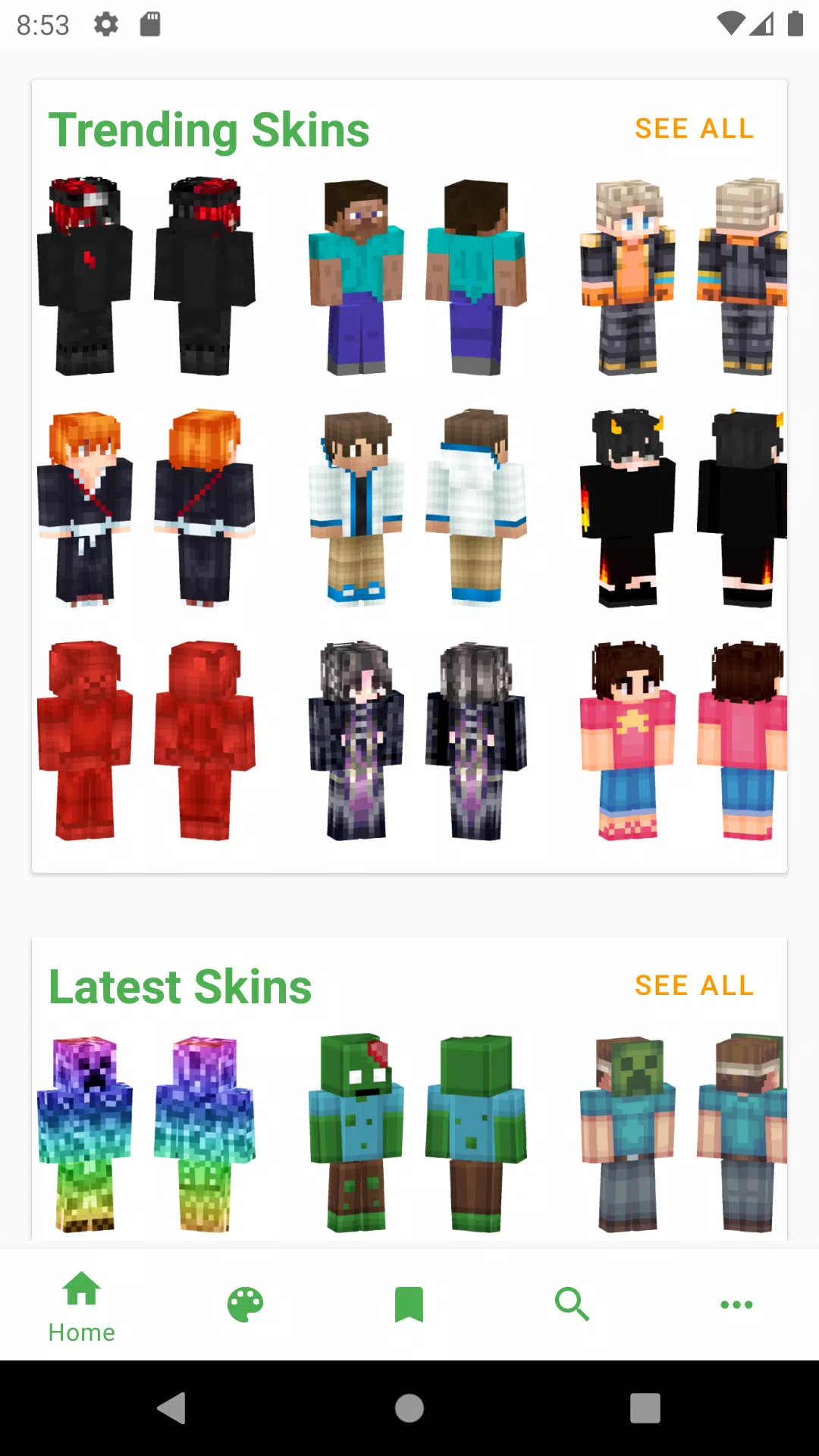 chrome  Minecraft Skins