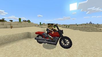 Bike Motor Minecraft Mod ảnh chụp màn hình 1