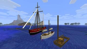 Boats Minecraft Mod syot layar 1