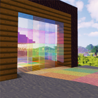 Connected Glass Minecraft Mod icône