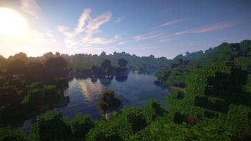 Shaders Minecraft MCPE syot layar 1