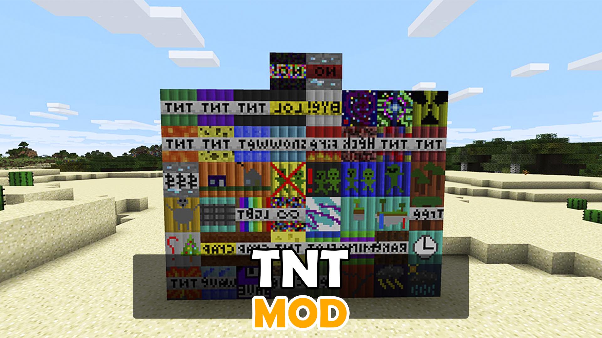 Super TNT Mod майнкрафт 1.12.2