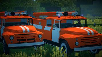Truck Car Drive Minecraft Mod syot layar 1